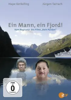 A man, a fjord!