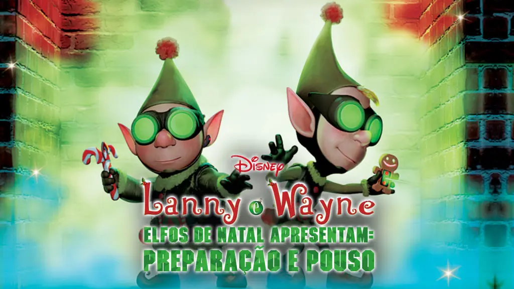 Lanny e Wayne Elfos de Natal Apresentam: Preparação e Pouso