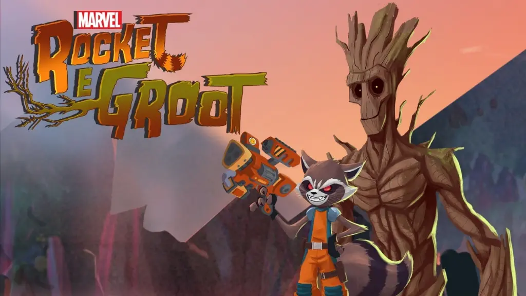 Rocket e Groot