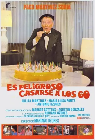 Es peligroso casarse a los 60