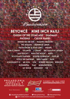 Nine Inch Nails :  Budweiser Made In America Festival