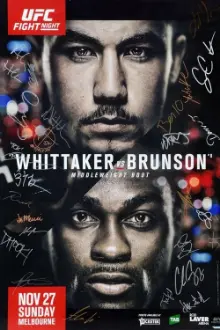 UFC Fight Night 101: Whittaker vs. Brunson