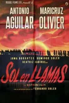 Sol en llamas