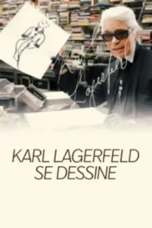 Karl Lagerfeld Sketches His Life