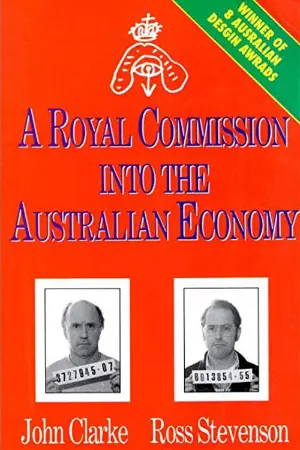 A Royal Commission Into The Australian Economy