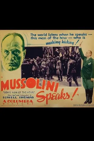 Mussolini Speaks