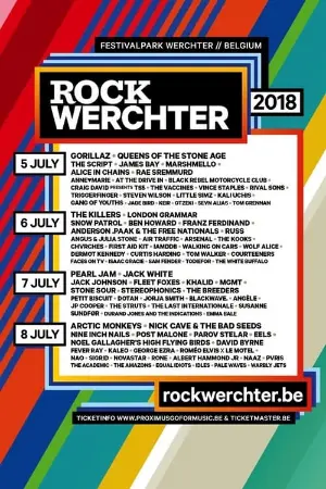 Pearl Jam: Rock Werchter 2018