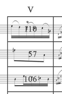 Anagrammatical Composition with Dice by VALIE EXPORT (after W.A. Mozart, Piano) for Soprano Saxophone