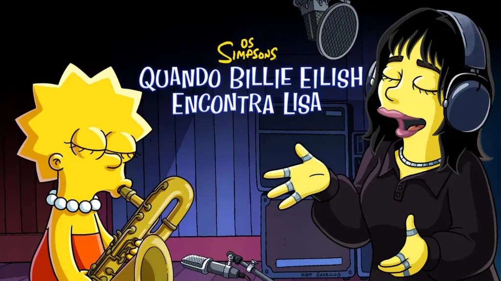 Os Simpsons: Quando Billie Eilish Encontra Lisa