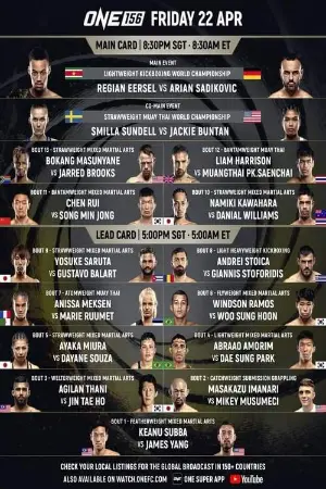 One Championship: ONE 156