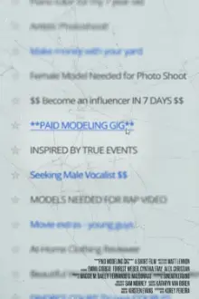 **PAID MODELING GIG**