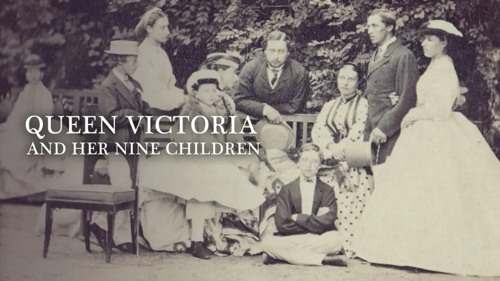 Queen Victoria and Her Nine Children