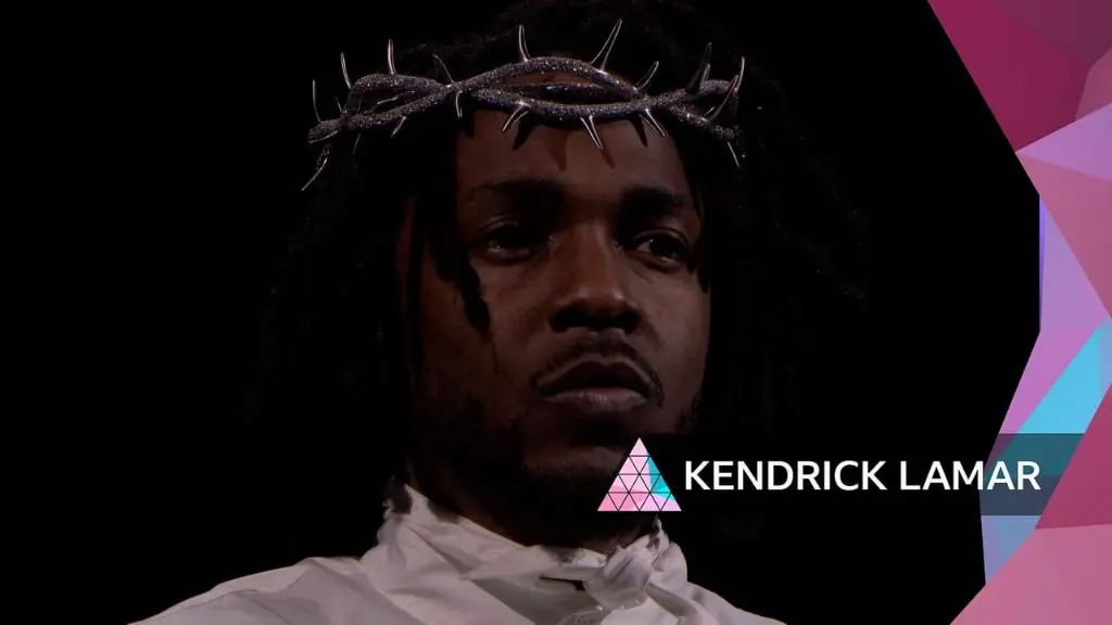 Kendrick Lamar at Glastonbury 2022