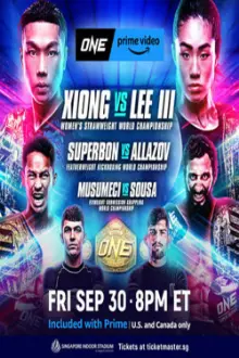 ONE on Prime Video 2: Xiong vs. Lee III