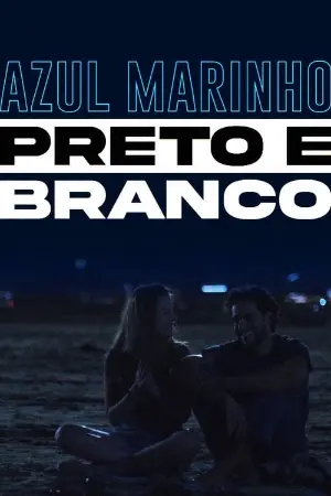 Azul Marinho Preto e Branco