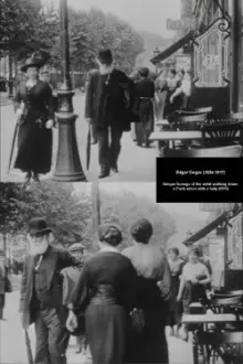 Edgar Degas Filmed Walking Down a Paris Street