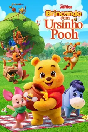 Brincando com o Ursinho Pooh