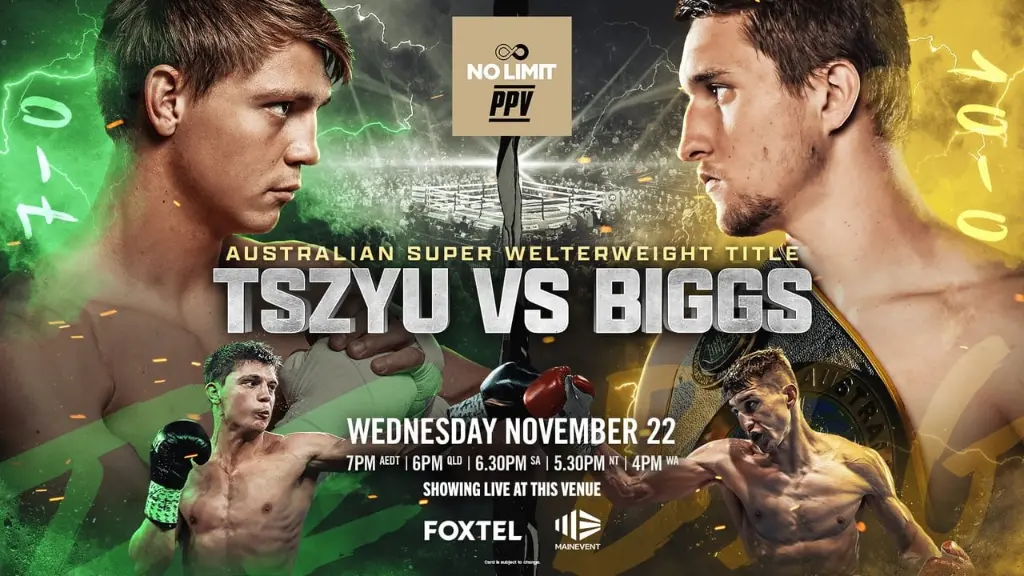 Nikita Tszyu vs. Dylan Biggs