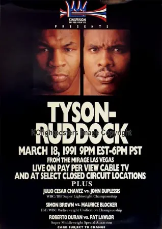 Mike Tyson vs Donovan Razor Ruddock I