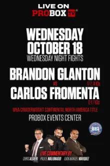 Brandon Glanton vs. Carlos Fromenta