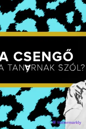 A csengő a tanárnak szól? - Fülöp Viktor, Hajdú Balázs, Litkai Gergely, Szabó Balázs Máté