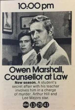 Owen Marshall: Counselor at Law