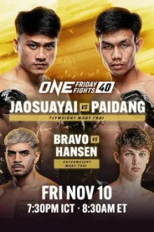 ONE Friday Fights 40: Jaosuayai vs. Paidang