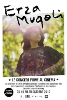 Erza Muqoli le concert privé au cinéma