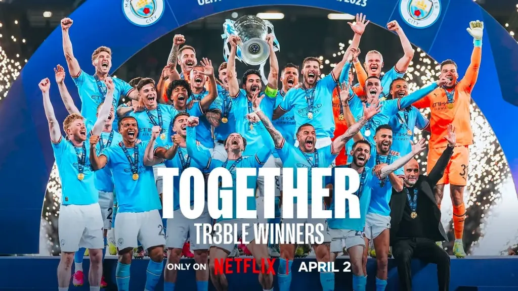 Unidos: Manchester City Tricampeão