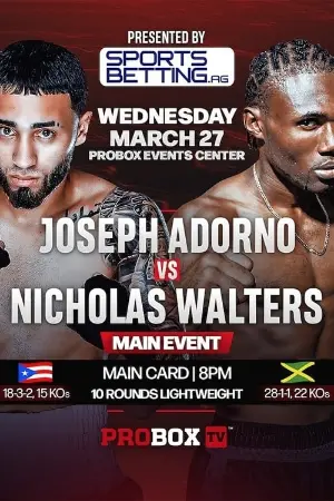 Joseph Adorno vs. Nicholas Walters