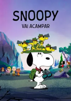 Snoopy Vai Acampar