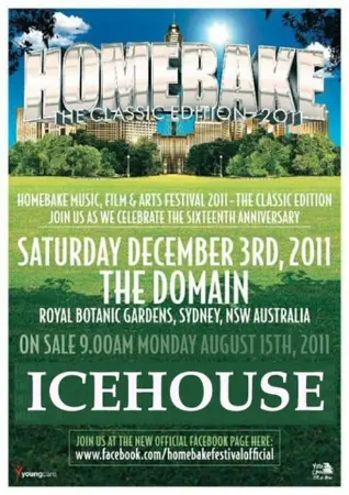 Icehouse Plays Homebake