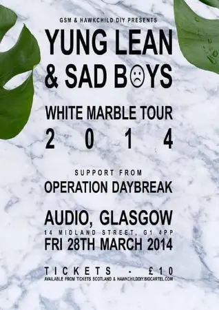 Sadboys: White Marble Tour 2014