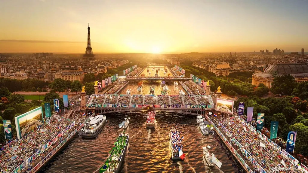 NBC's Paris Olympics Opening Ceremony in IMAX