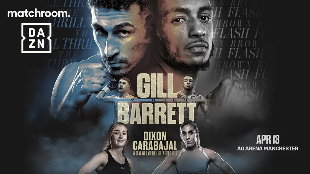 Jordan Gill vs. Zelfa Barrett