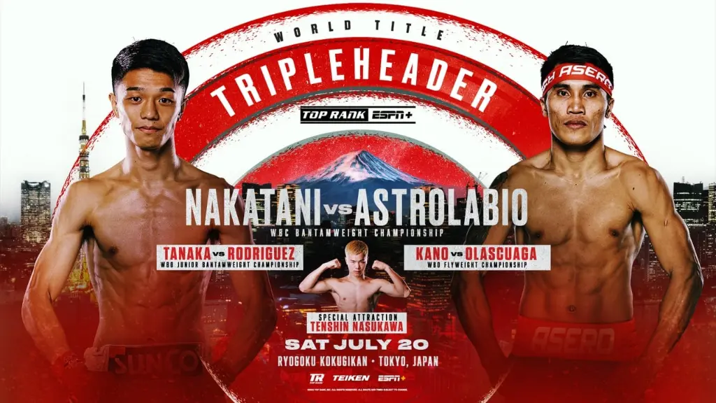 Junto Nakatani vs. Vincent Astrolabio