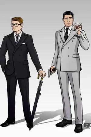 #TBT to That Time Archer Met Kingsman