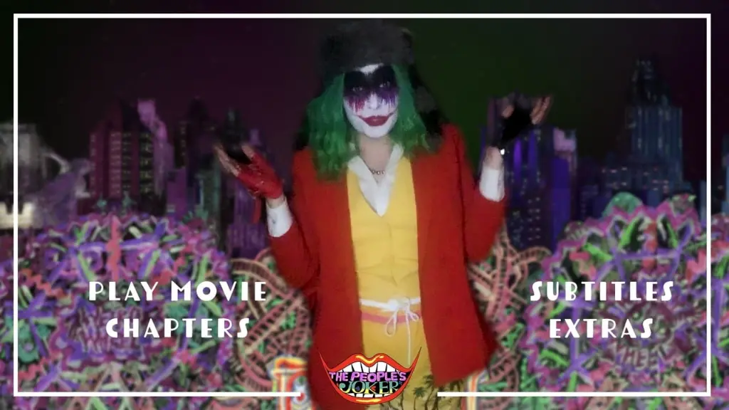 The People's Joker Blu-ray & DVD Menu