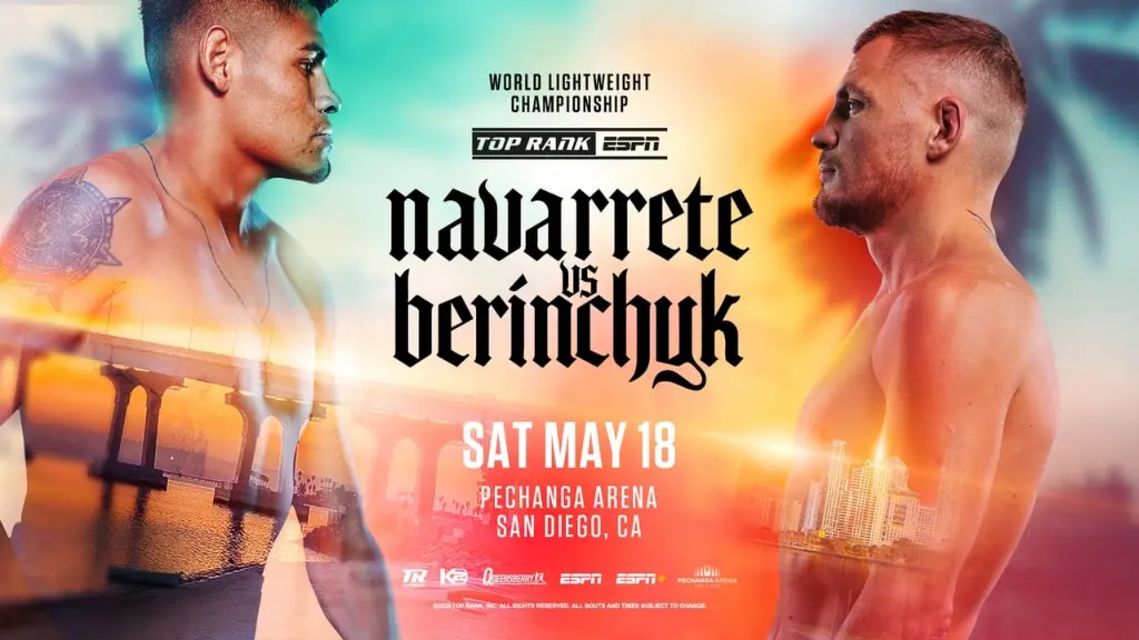 Emanuel Navarrete vs. Denys Berinchyk