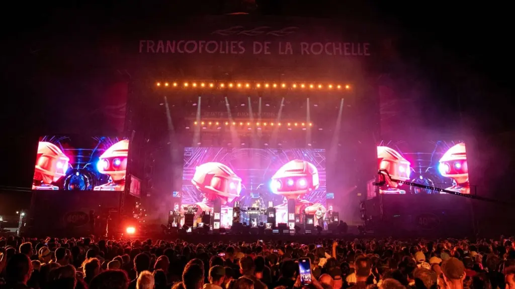 Jean-Michel Jarre : Francofolies de La Rochelle