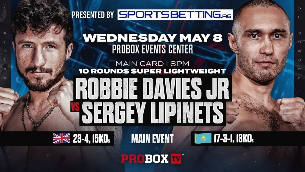 Robbie Davies Jr vs. Sergey Lipinets