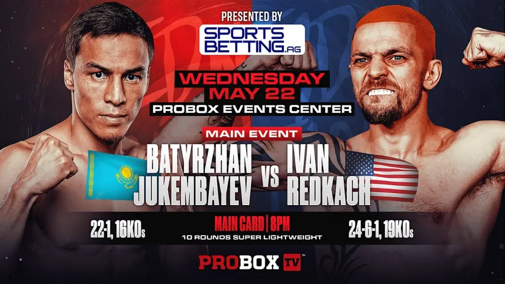 Batyrzhan Jukembayev vs. Ivan Redkach