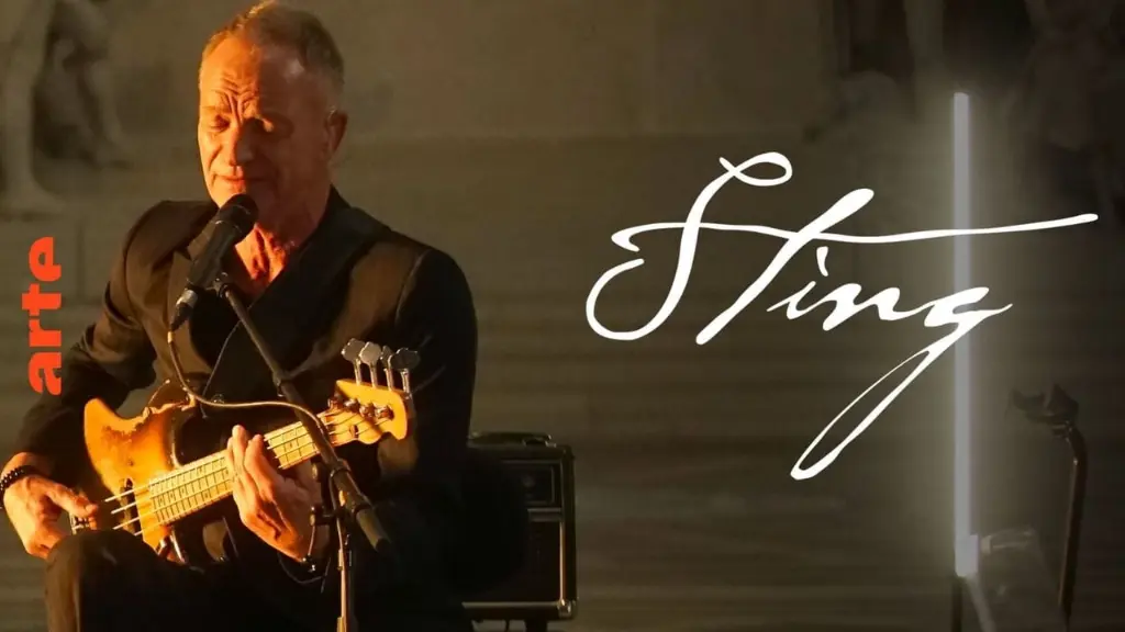 Sting au Panthéon (50 ans de FIP)