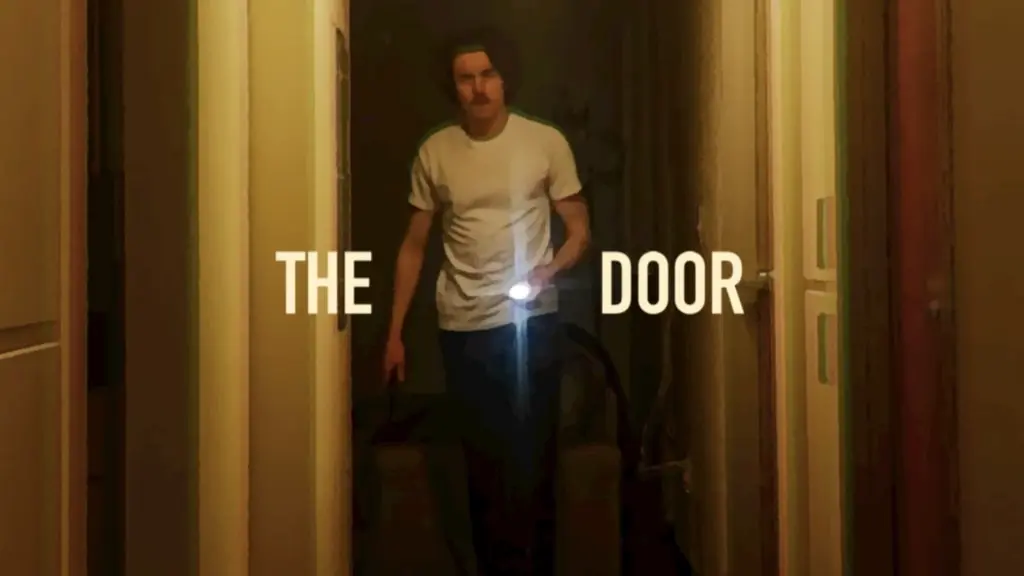 the door