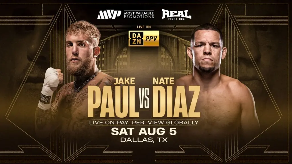 Jake Paul vs. Nate Diaz