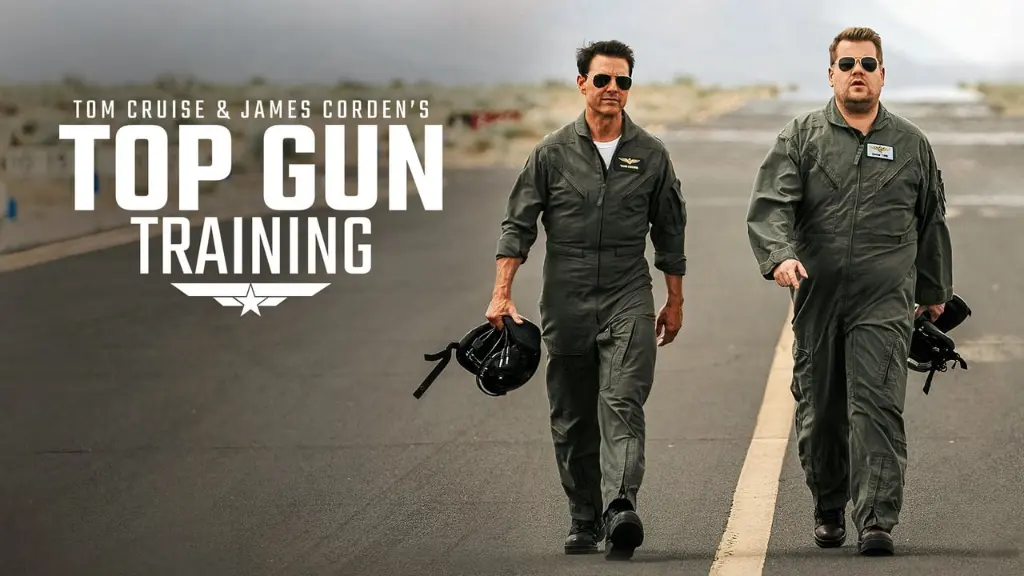 James Corden's Top Gun Training with Tom Cruise