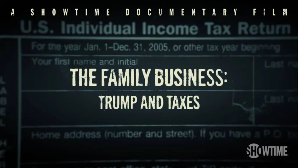 The Family Business: Trump and Taxes