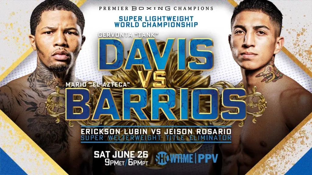 Gervonta Davis vs. Mario Barrios