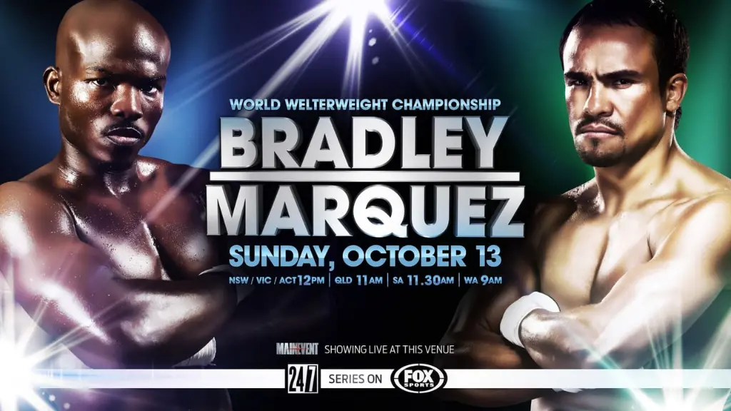 Timothy Bradley vs. Juan Manuel Marquez