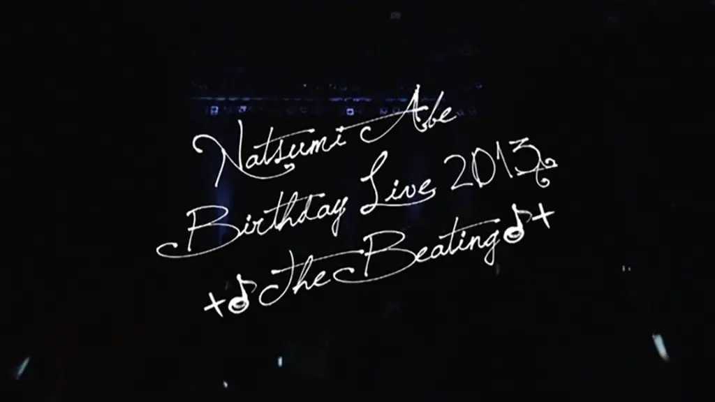 Abe Natsumi 2013 Winter Birthday Live +♪The Beating♪+